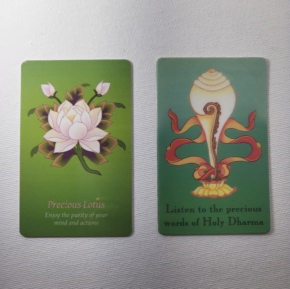 9 VINTAGE Pieces Set - Lotus, Bodhi, Mala and More - Picture 14 of 16